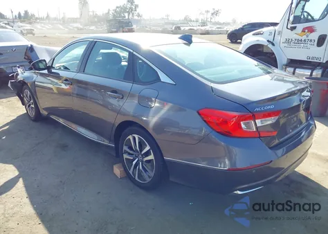 2021 Honda Accord Hybrid Ex-L from USA, damaged, VIN 1HGCV3F50MA016011